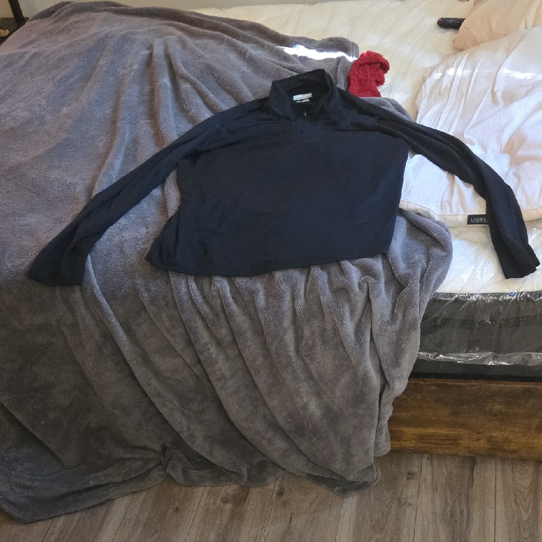 Kirklands Navy Long Sleeve Shirt